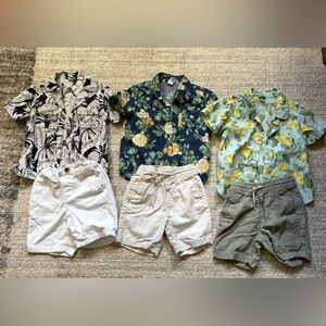 Toddler Boy Summer Set Bundle size 3T